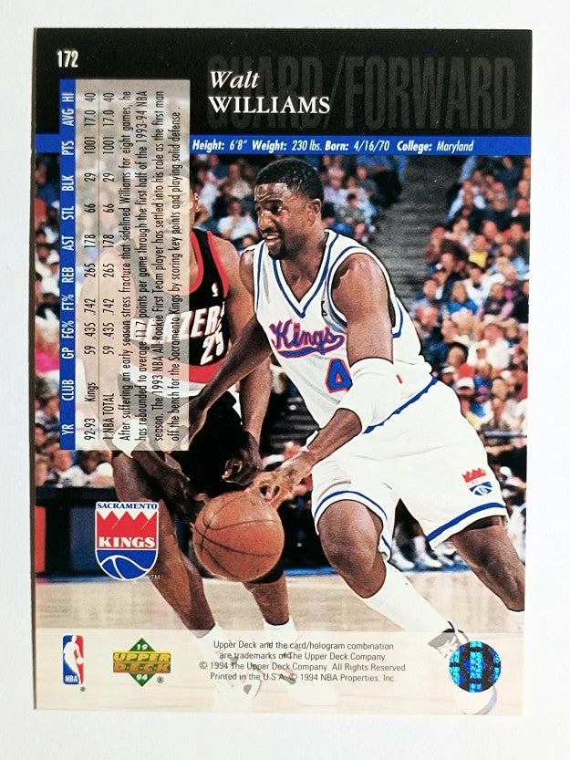 1993-94 Upper Deck SE #172 Walt Williams