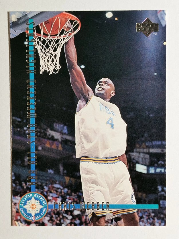 1993-94 Upper Deck SE #186 Chris Webber ASW (EXMT)