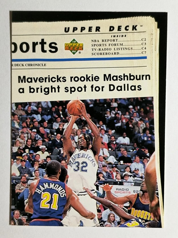 1993-94 Upper Deck SE #204 Jamal Mashburn TH
