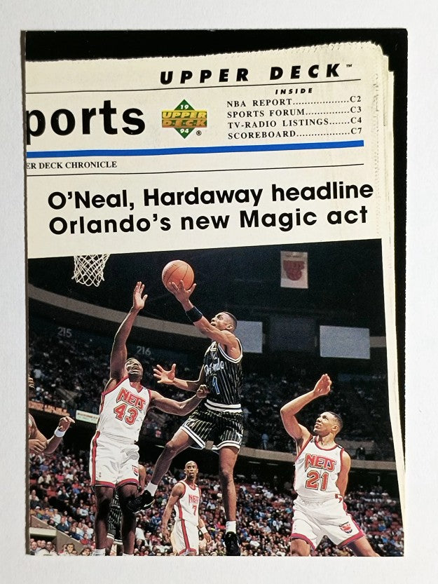 1993-94 Upper Deck SE #217 Anfernee Hardaway TH (EXMT)