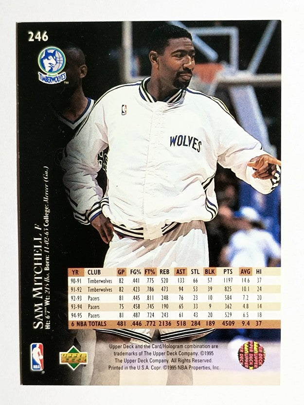 1995-96 Upper Deck #246 Sam Mitchell