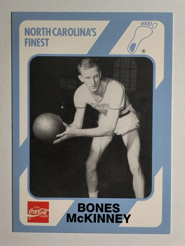 1989-90 North Carolina Collegiate Collection #126 Bones McKinney