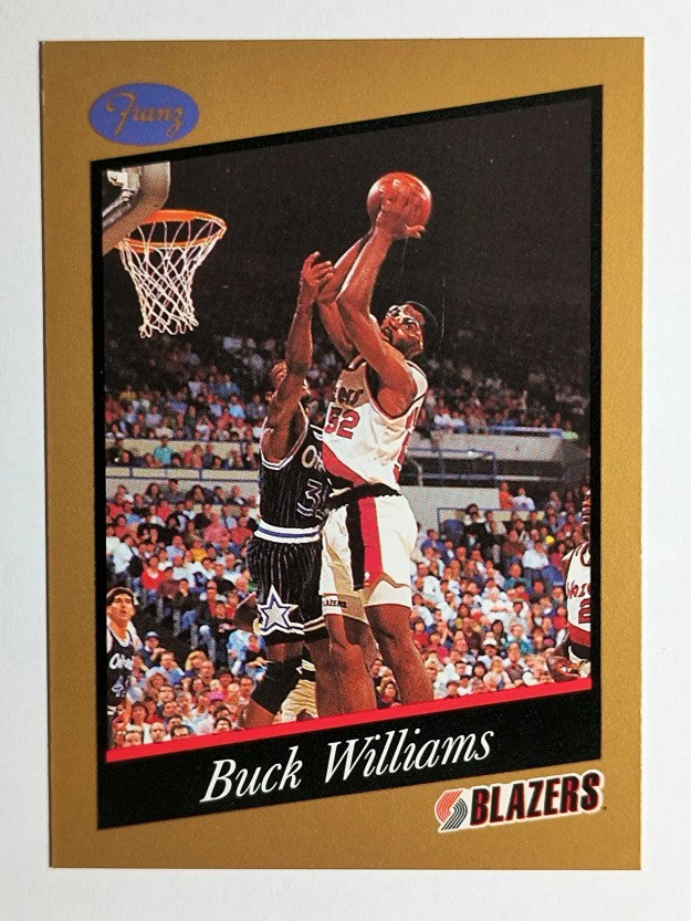 1991-92 Trail Blazers Franz #15 Buck Williams (NM)