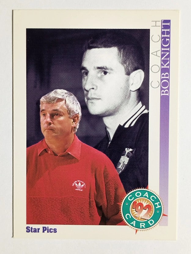 1992 Star Pics #5 Bob Knight CO (EX)