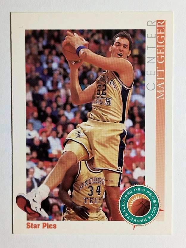 1992 Star Pics #8 Matt Geiger