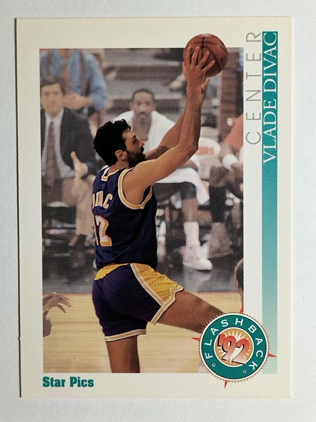 1992 Star Pics #30 Vlade Divac FLB