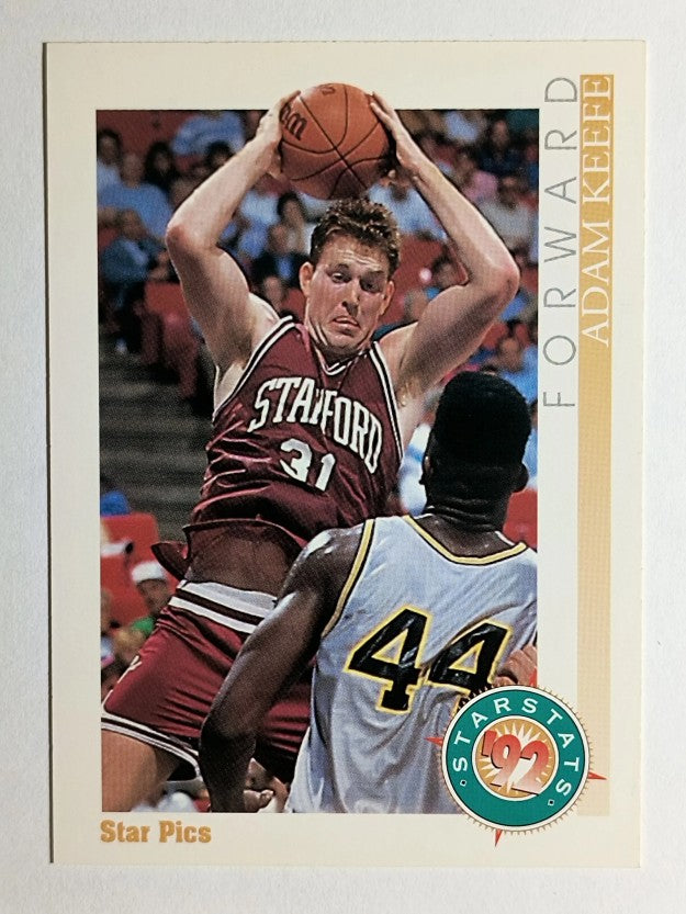 1992 Star Pics #31 Adam Keefe SS