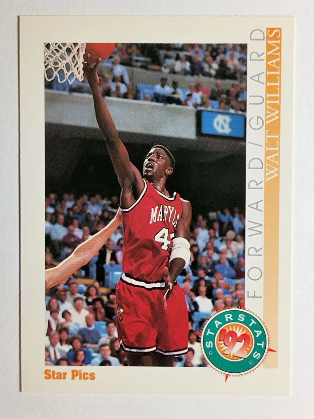 1992 Star Pics #36 Walt Williams SS