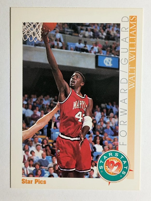 1992 Star Pics #36 Walt Williams SS