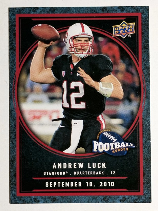 2014 Upper Deck College Football Heroes Andrew Luck #CFHAL10 Andrew Luck