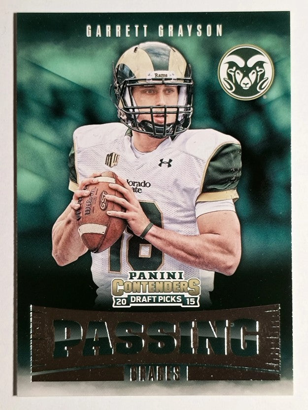 2015 Panini Contenders Draft Picks Passing Grades #11 Garrett Grayson