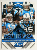 2015 Score Team Leaders #21 Cam Newton/Jonathan Stewart/Kelvin Benjamin (NM)
