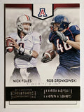 2016 Contenders Draft Picks Collegiate Connections #2 Nick Foles/Rob Gronkowski