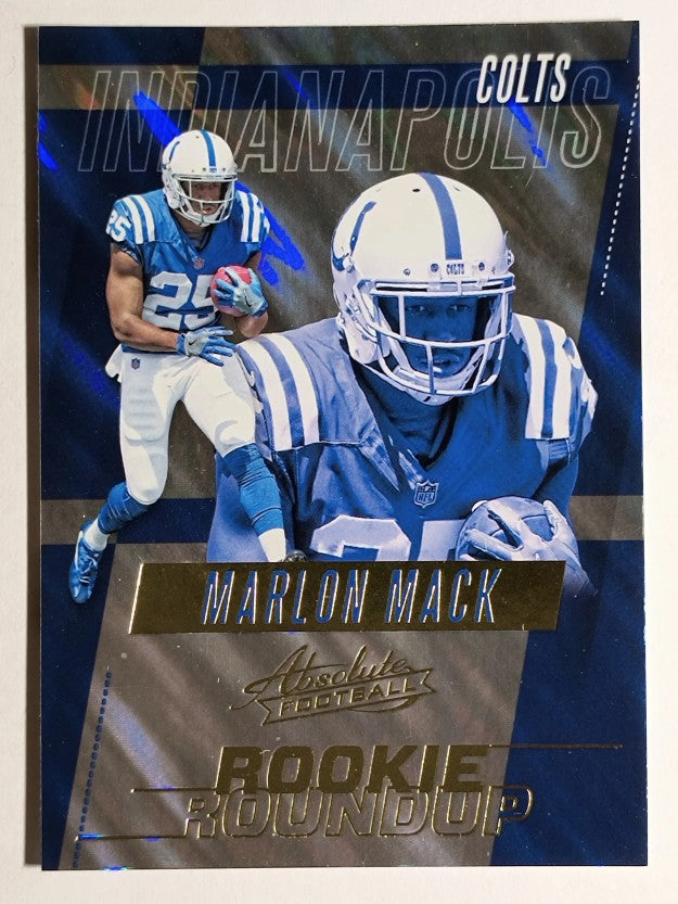 2017 Absolute Rookie Roundup Retail #33 Marlon Mack