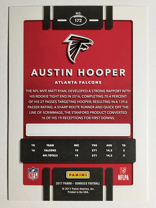 2017 Donruss Press Proofs Blue #172 Austin Hooper