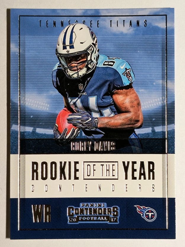 2017 Panini Contenders Rookie of the Year Contenders #RY22 Corey Davis