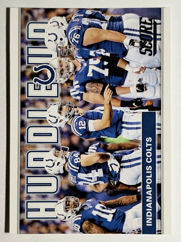 2017 Score Huddle Up #2 Andrew Luck
