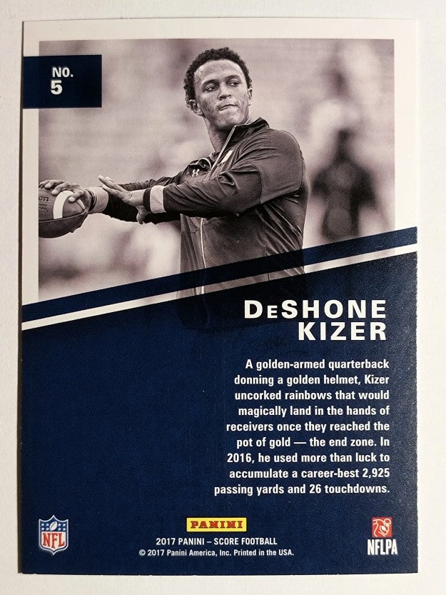 2017 Score Hype #5 DeShone Kizer