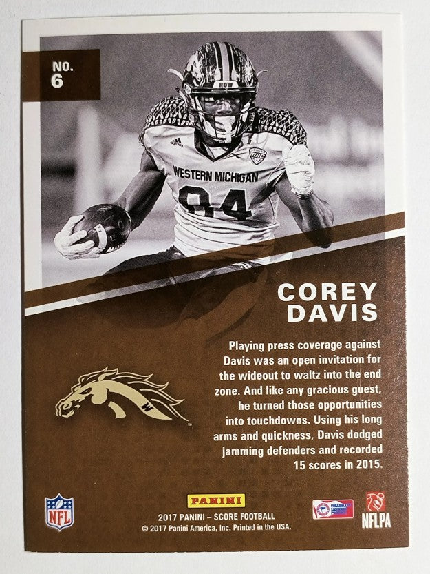 2017 Score Hype #6 Corey Davis