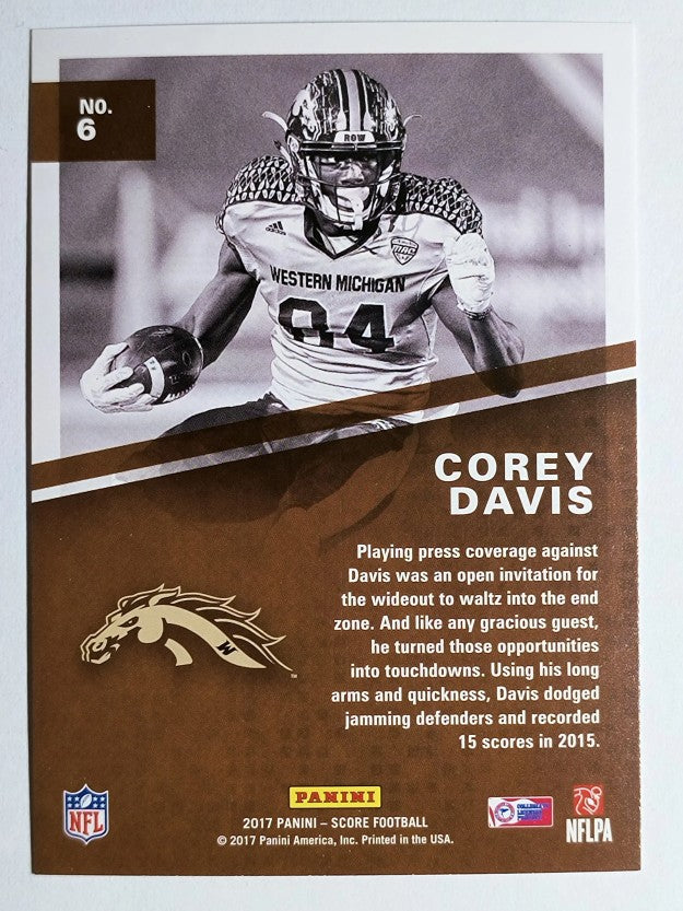 2017 Score Hype #6 Corey Davis