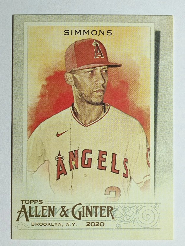 2020 Topps Allen and Ginter #218 Andrelton Simmons