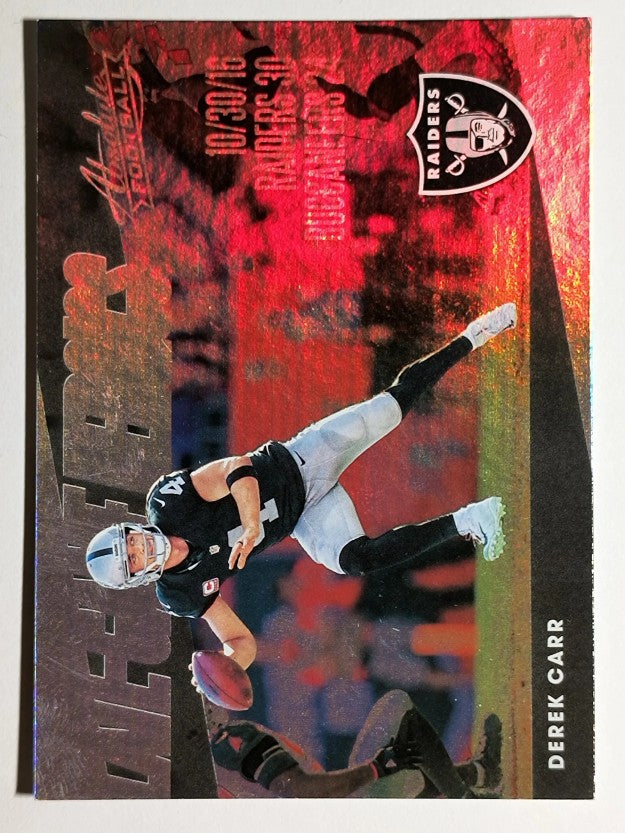 2018 Absolute Late Game Heroics #4 Derek Carr