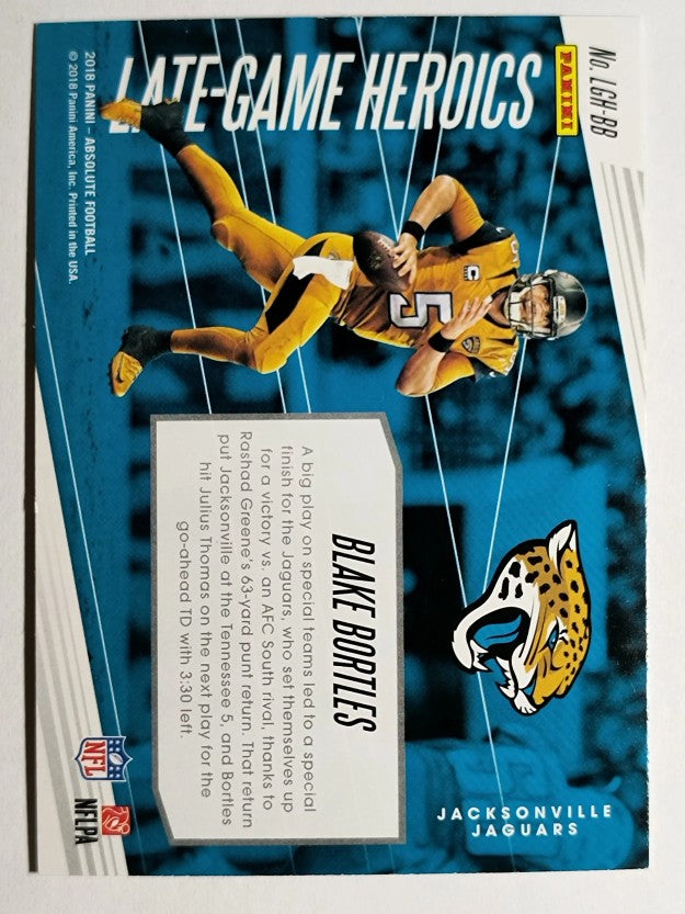 2018 Absolute Late Game Heroics #8 Blake Bortles
