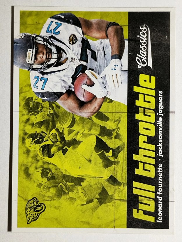 2018 Classics Full Throttle #15 Leonard Fournette (NM)