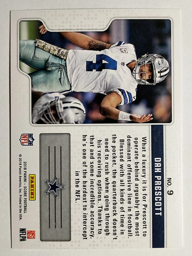2018 Score Signal Callers #9 Dak Prescott (NM)