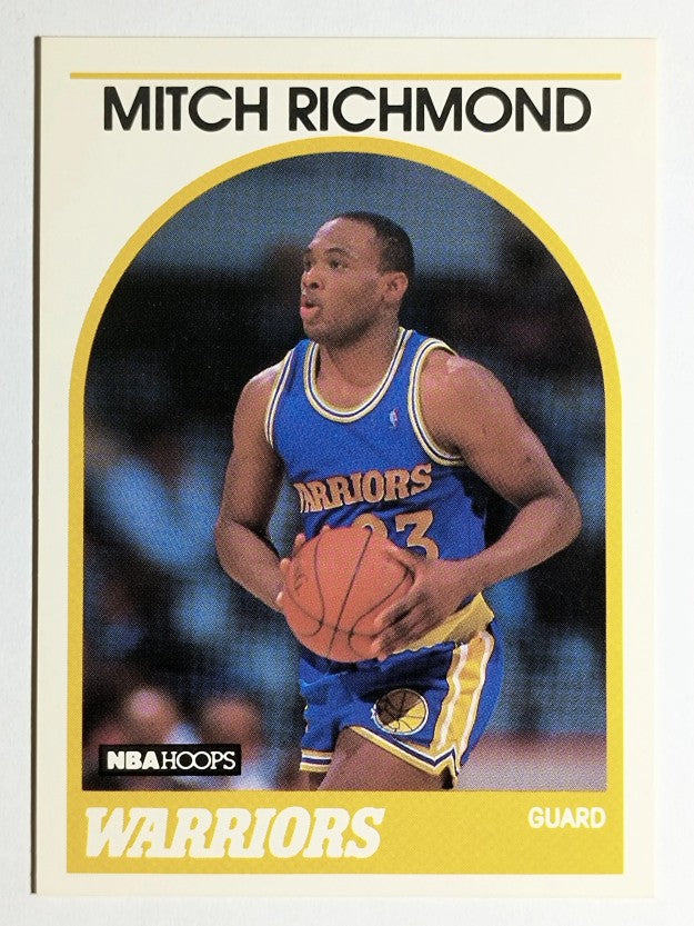 1989-90 Hoops #260 Mitch Richmond RC