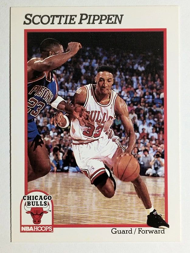 1991-92 Hoops #34 Scottie Pippen (NM)