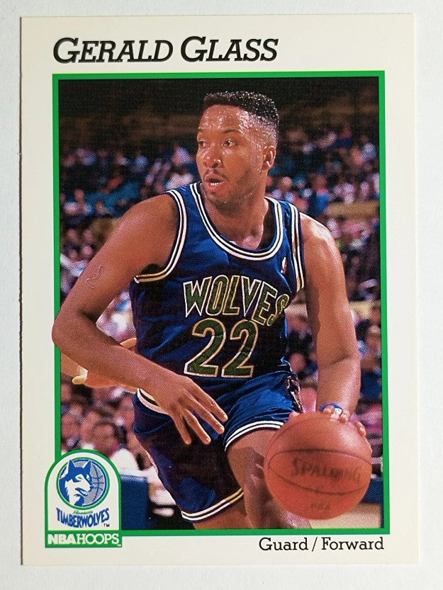 1991-92 Hoops #126 Gerald Glass