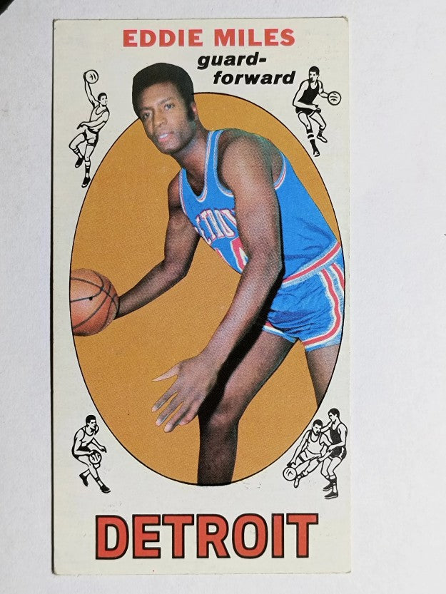1969-70 Topps #21 Eddie Miles (VGEX)