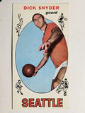 1969-70 Topps #73 Dick Snyder (VGEX)