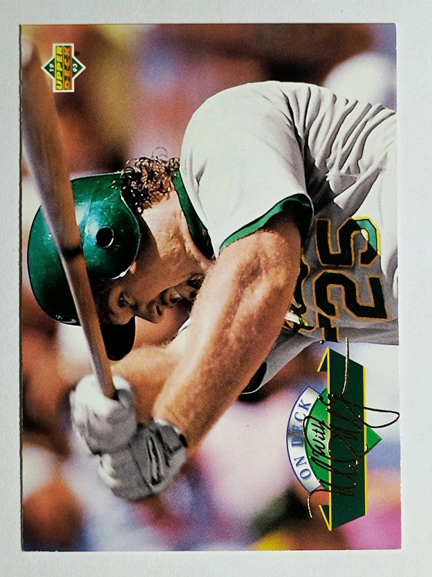 1993 Upper Deck On Deck #D18 Mark McGwire