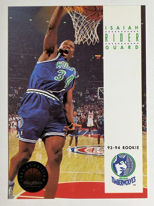 1993-94 SkyBox Premium #251 Isaiah Rider RC