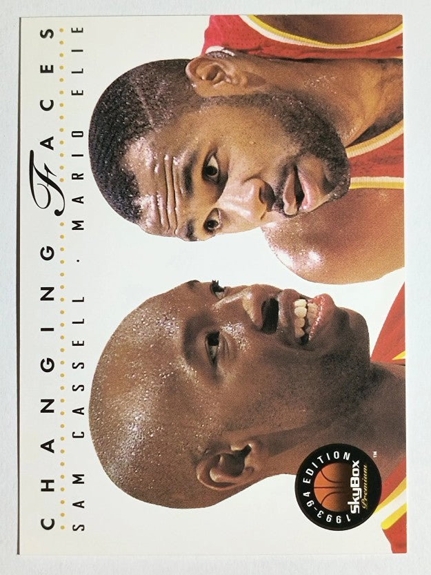 1993-94 SkyBox Premium #301 Sam Cassell CF/Mario Elie