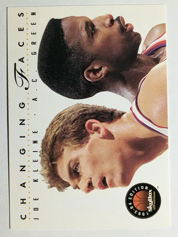 1993-94 SkyBox Premium #312 Joe Kleine CF/A.C. Green