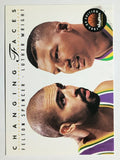 1993-94 SkyBox Premium #317 Felton Spencer CF/Luther Wright