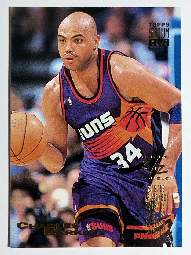 1993-94 Stadium Club #110 Charles Barkley TD