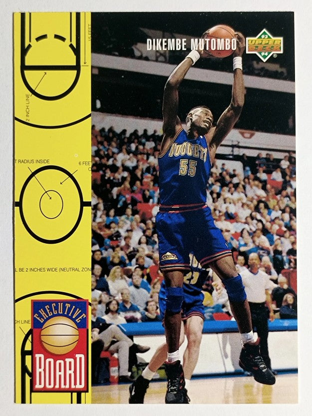 1993-94 Upper Deck #431 Dikembe Mutombo EB