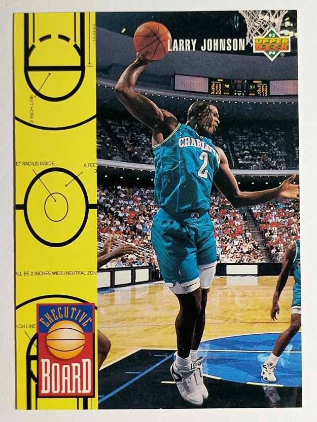 1993-94 Upper Deck #435 Larry Johnson EB
