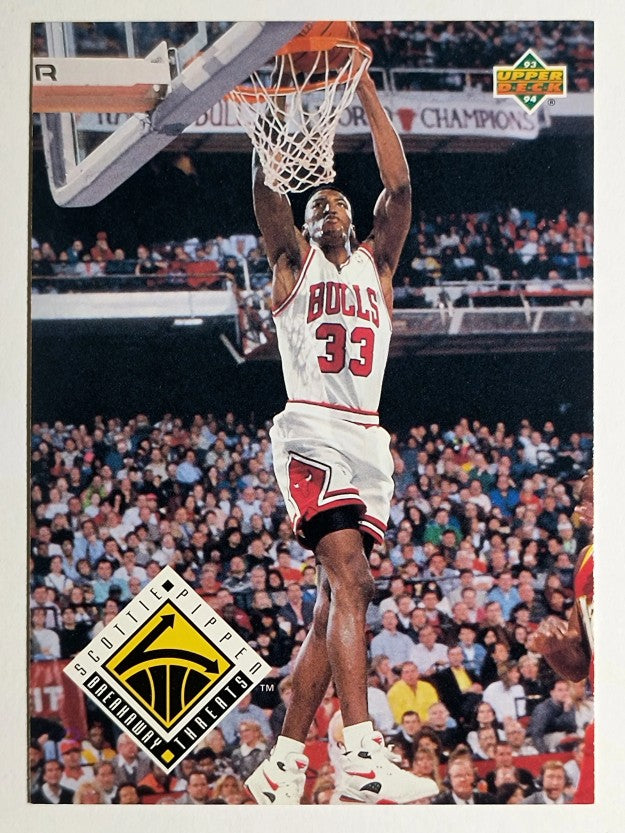 1993-94 Upper Deck #449 Scottie Pippen BT (NM)