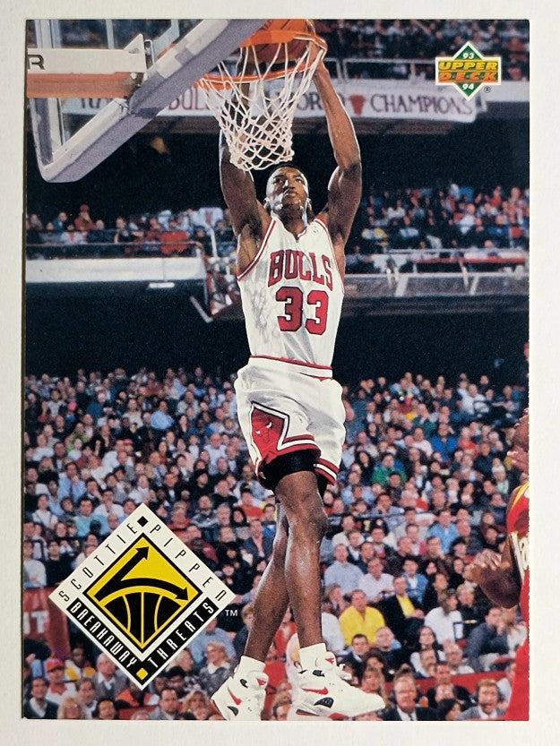 1993-94 Upper Deck #449 Scottie Pippen BT (NM)