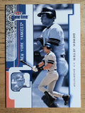 2001 Fleer Game Time #1 Derek Jeter