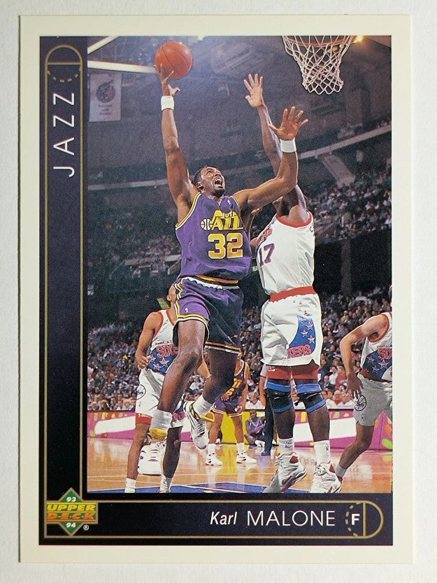 1993-94 Upper Deck International Spanish #93 Karl Malone