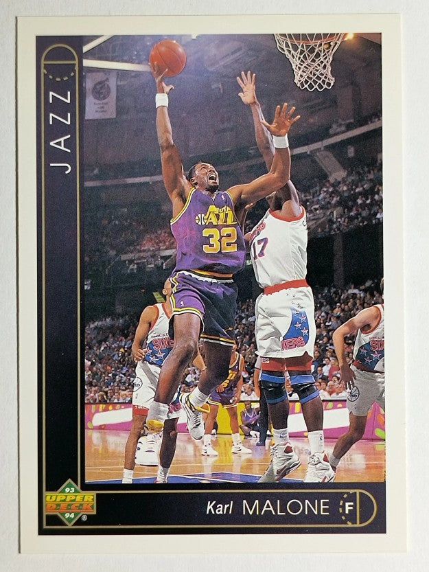 1993-94 Upper Deck International Spanish #93 Karl Malone