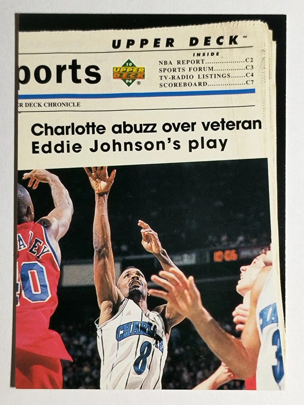 1993-94 Upper Deck SE #201 Eddie Johnson TH