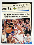 1993-94 Upper Deck SE #215 Kenny Anderson TH