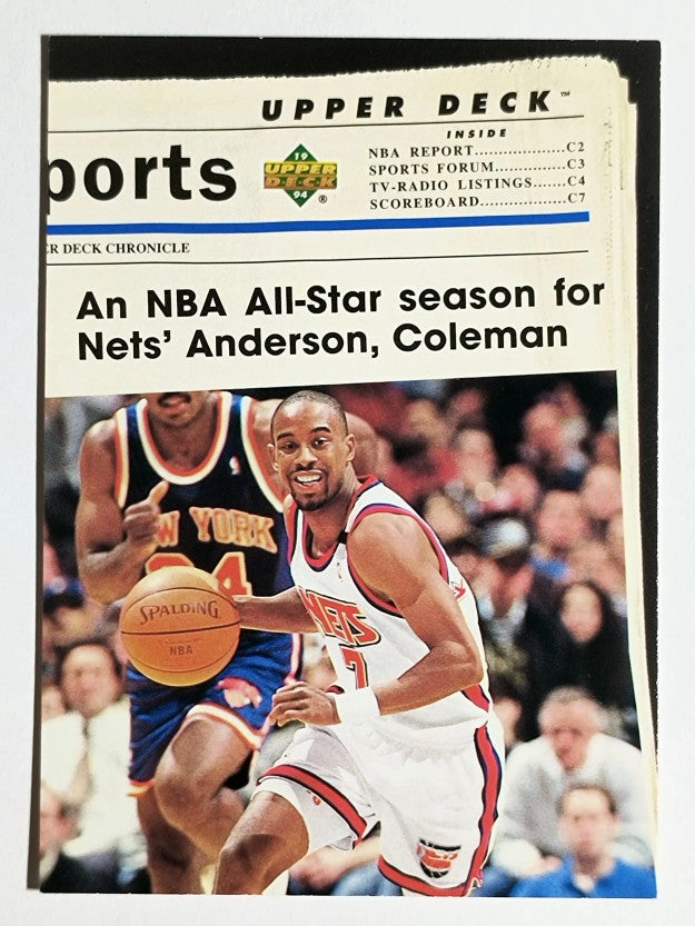 1993-94 Upper Deck SE #215 Kenny Anderson TH